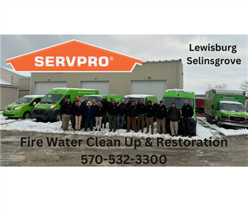 Servpro Lewisburg Selinsgrove Team picture